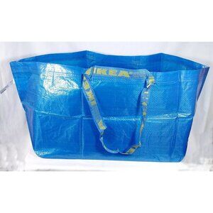 2 IKEA Frakta Large Blue Shopping Bag Reseller Sourcing Tote Thrifting Laundry